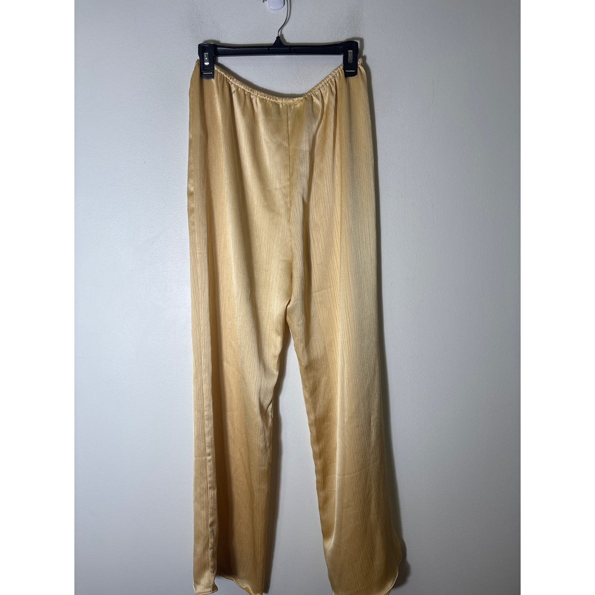 NWT Mare Mare Golden Pull On Wide Leg Flowy Pants Sz L