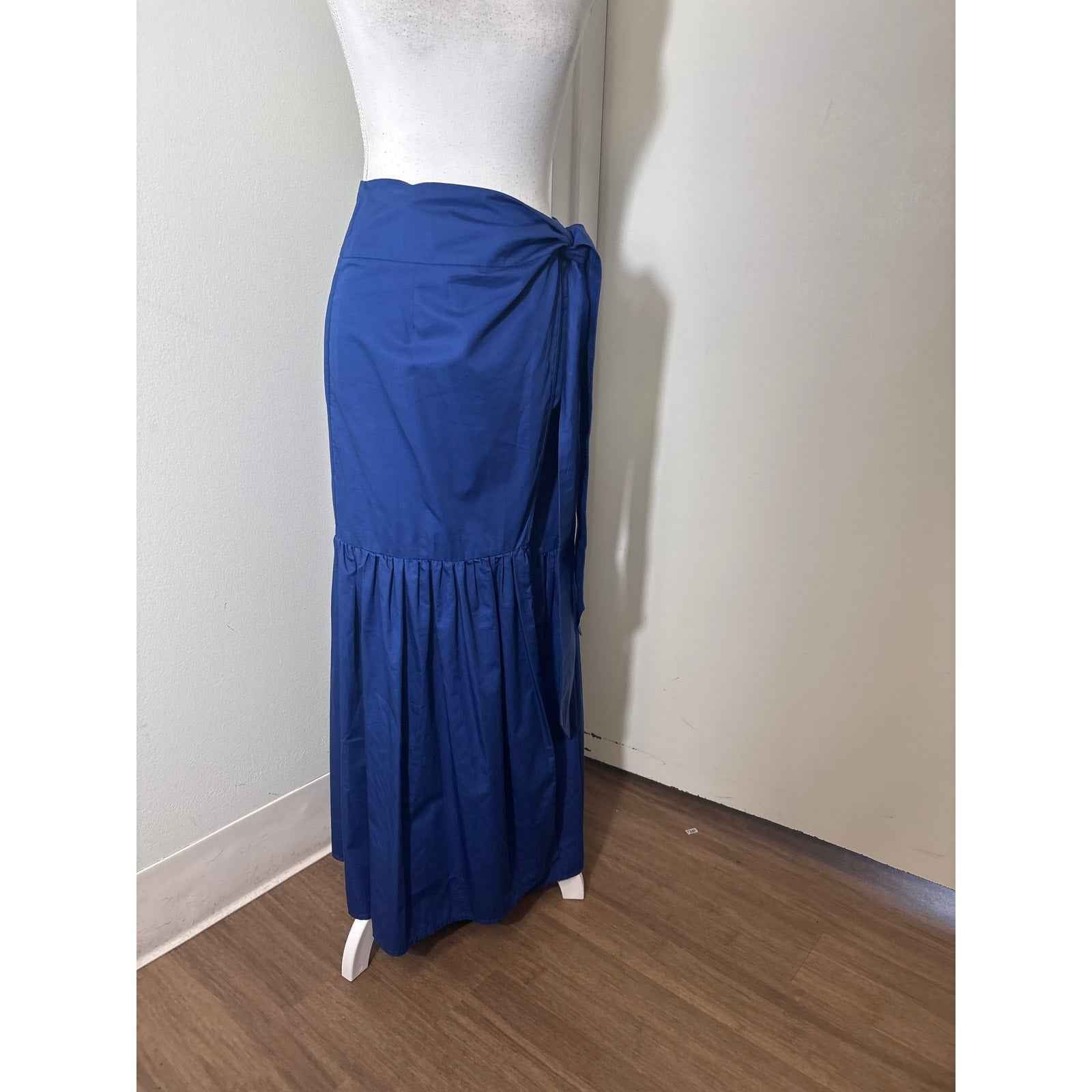 Devotion Twins Blue Wrap Skirt Sz S