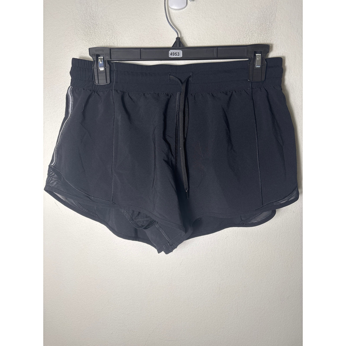 Crz Yoga Black Drawstring AThletic Shorts Sz M