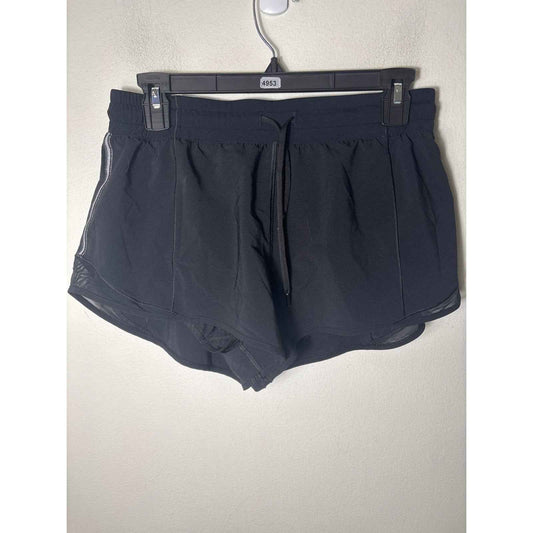 Crz Yoga Black Drawstring AThletic Shorts Sz M