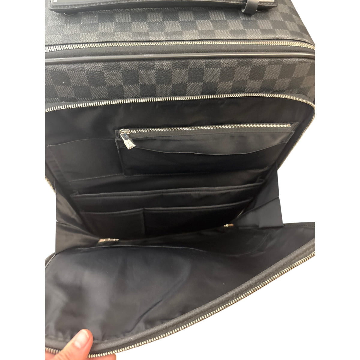 Louis Vuitton Pegase 55 Suitcase in Damier Graphite Canvas