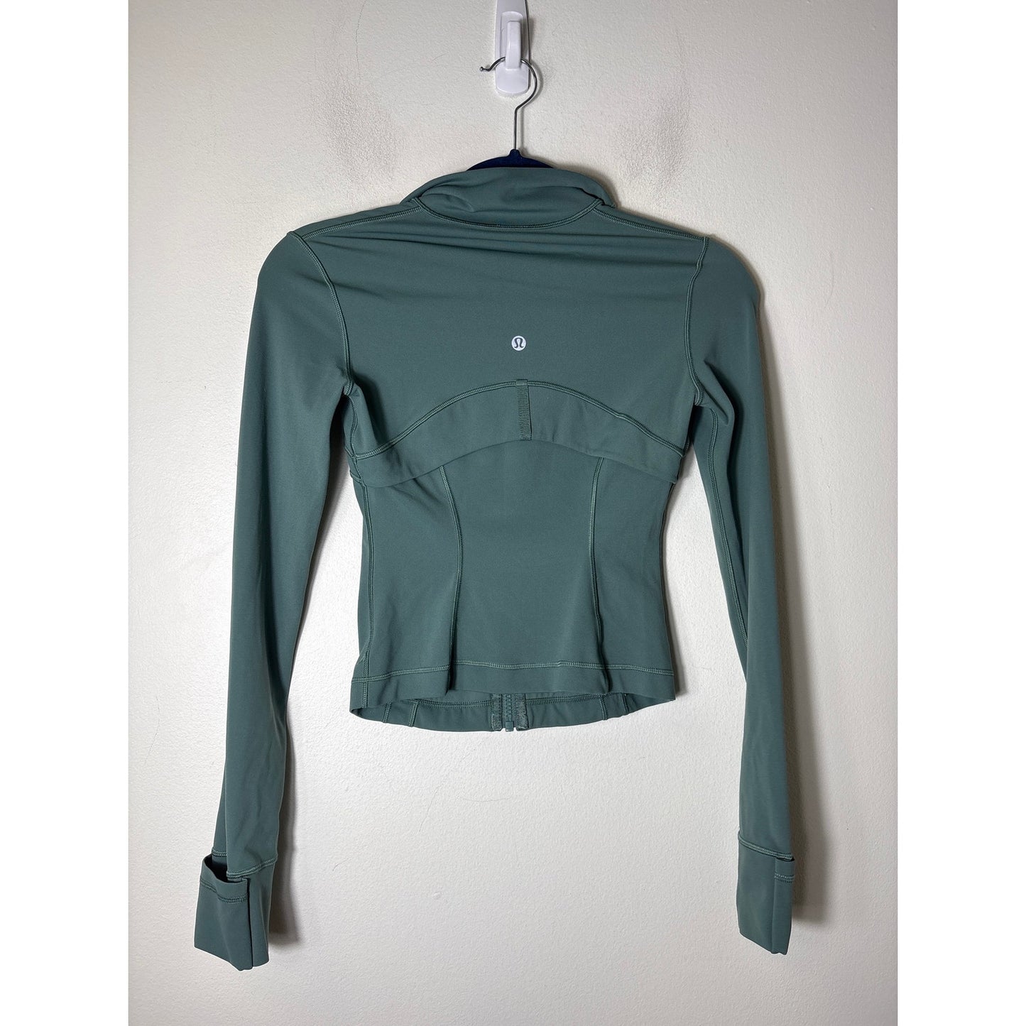 Lululemon Dark Sage Cropped Define Jacket Sz 2