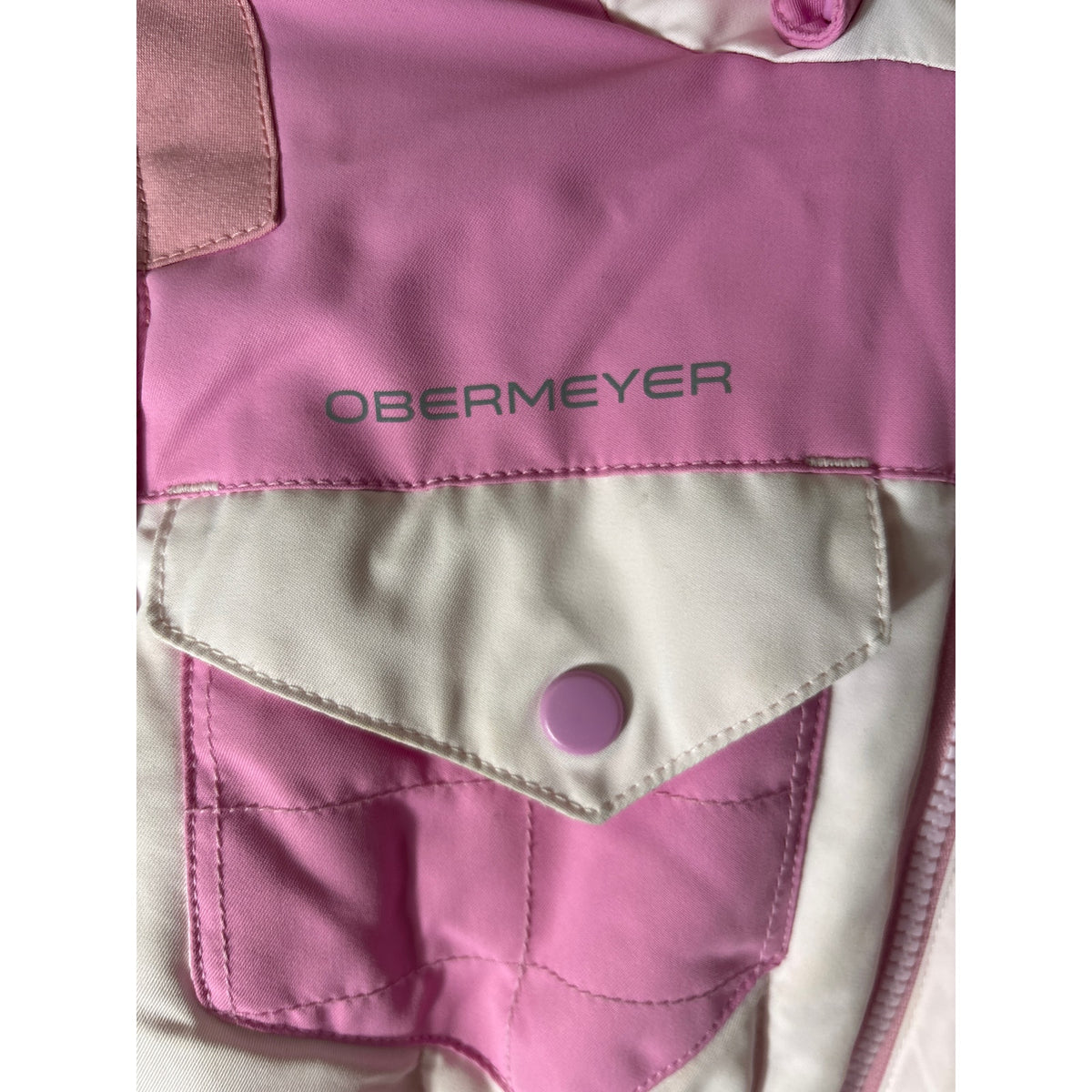 Oberymeyer GIrls Pink Ski Coat Sz 8