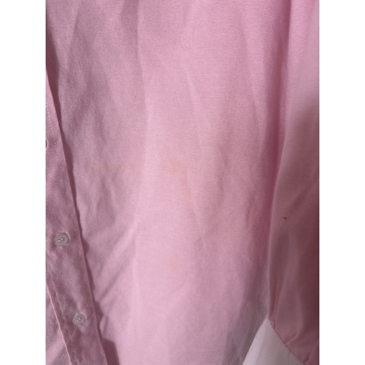 Buru Pink With White Collar Shirt/Dress Sz M/L