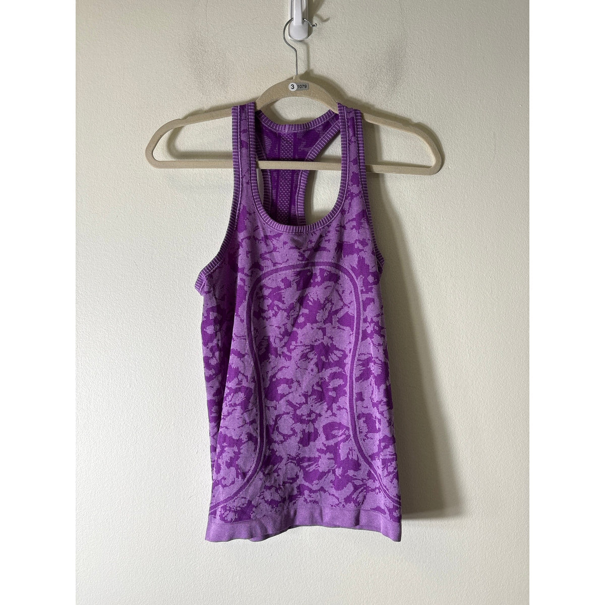 Lululemon Purple Racerback Athetic Tank Sz 4