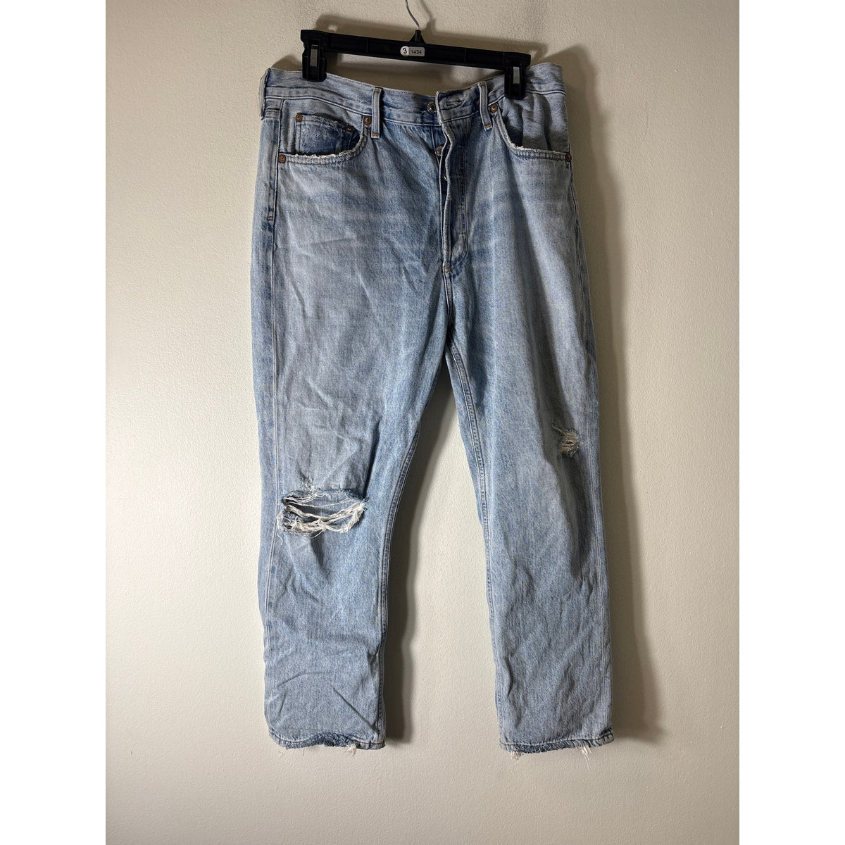 Agolde Riley Button Fly Denim Sz 30