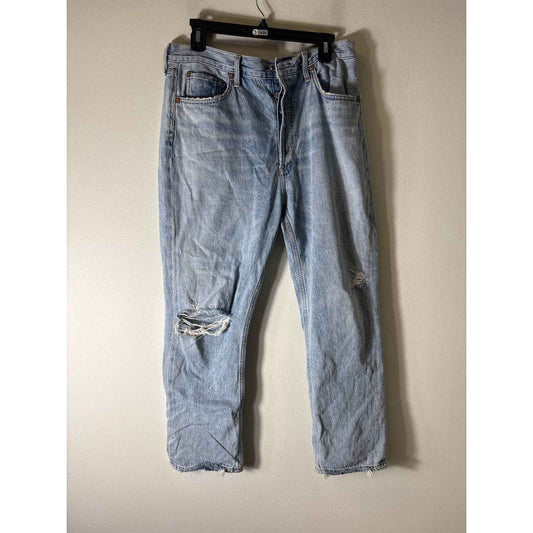 Agolde Riley Button Fly Denim Sz 30