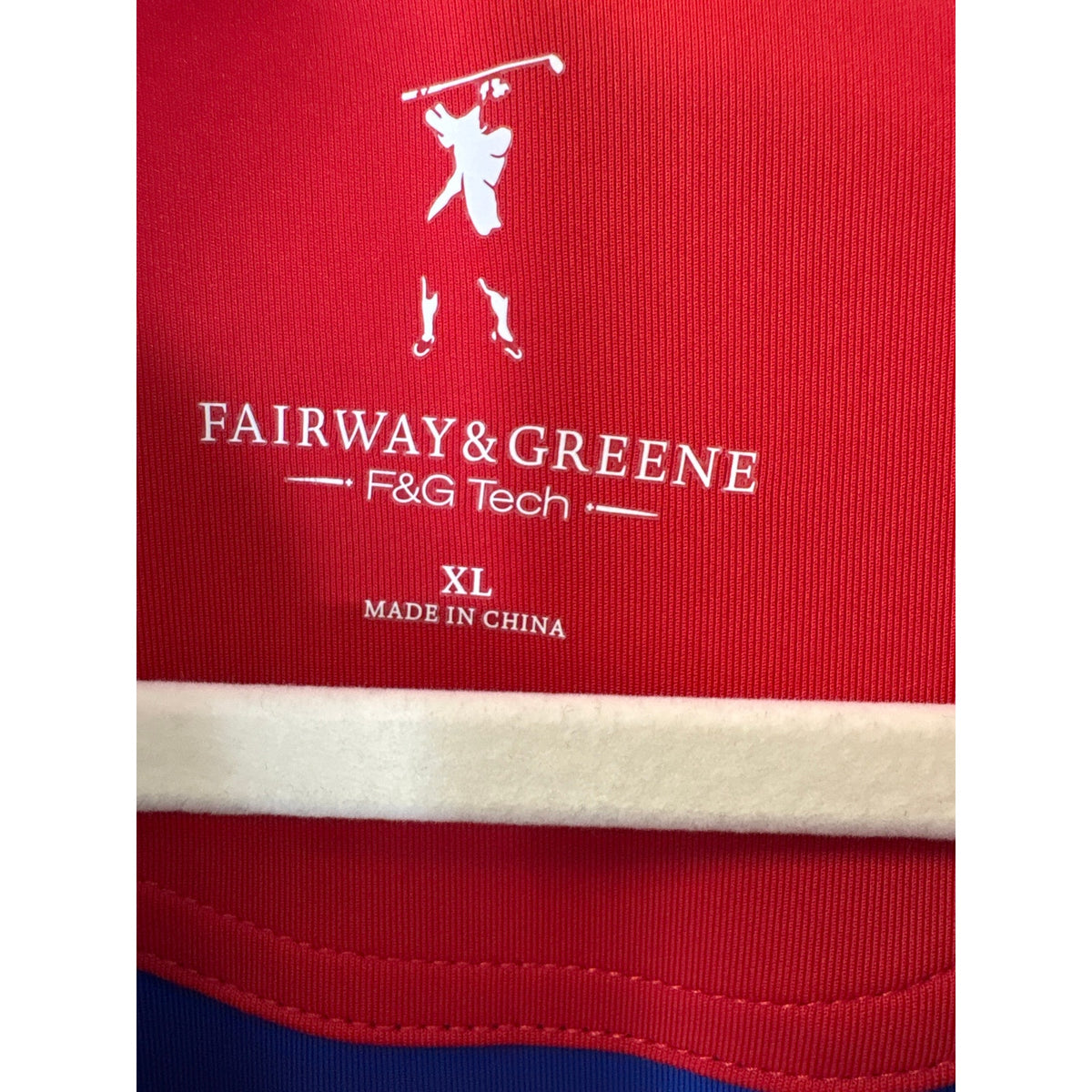Mens Fairway & Greene Royal Green Tech Pullover Sz XL