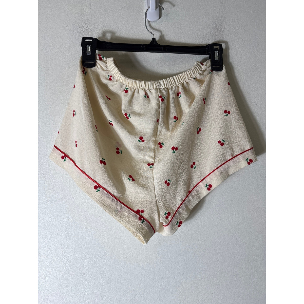 No Brand Cherry Pajama Shorts Set Sz S