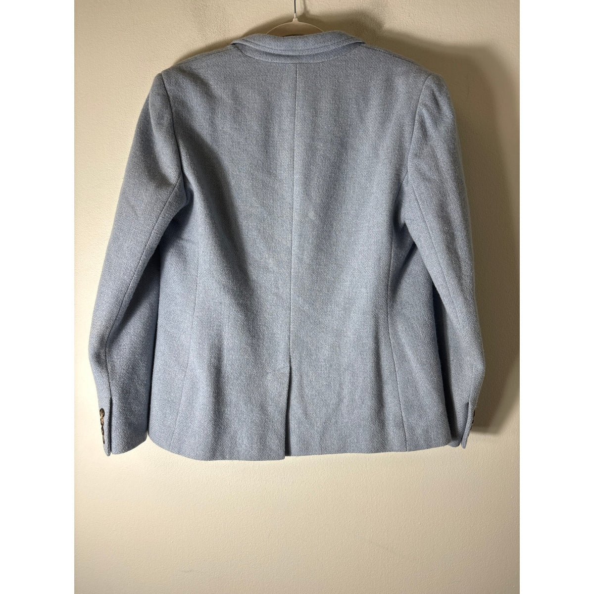 Lauren Ralph Lauren Light Blue Long Sleeve One Button Blazer Sz 8