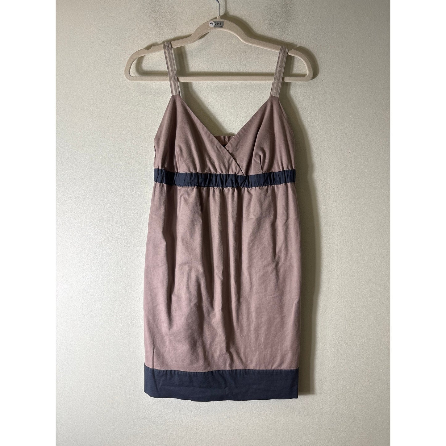 Gap Pink and Blue Waistline Mini Dress Sz 2