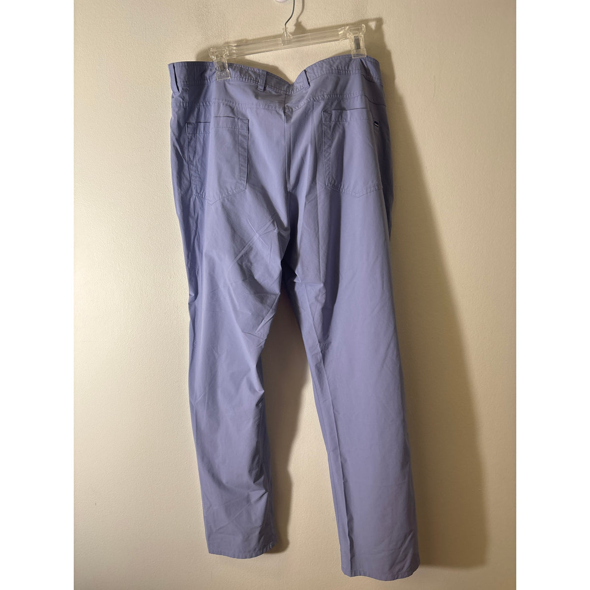Mens Onward Reserve Light Blue Nylon Slacks Sz 38/30