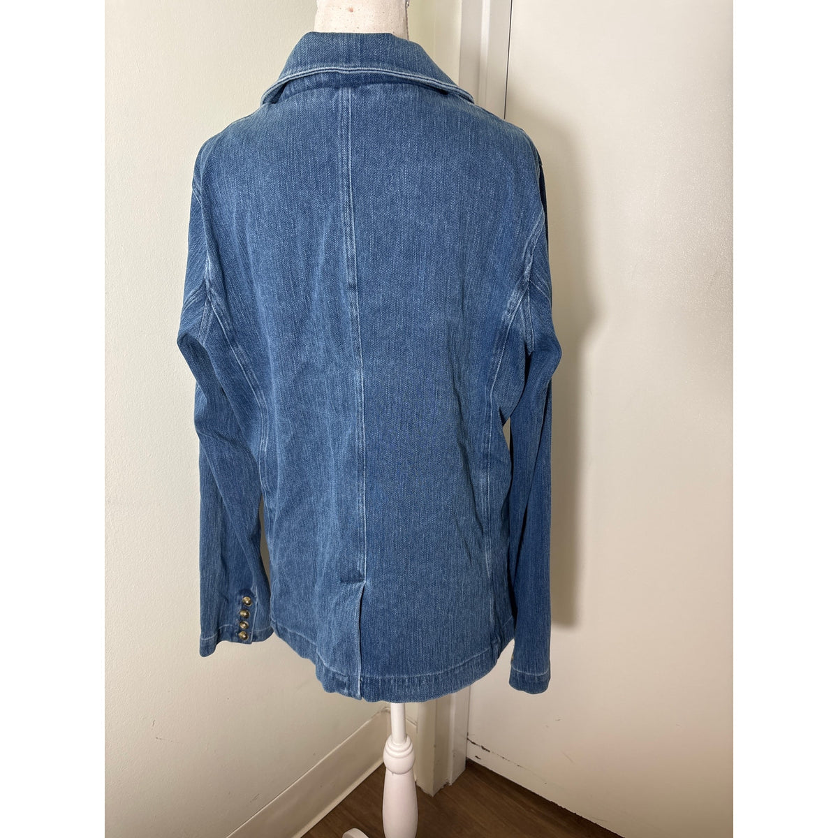 NWT Matty M Nash Denim Blazer Sz XXL