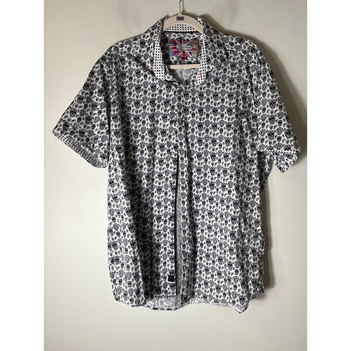 Mens 7 Downie St. Collared Shirt Sz 6