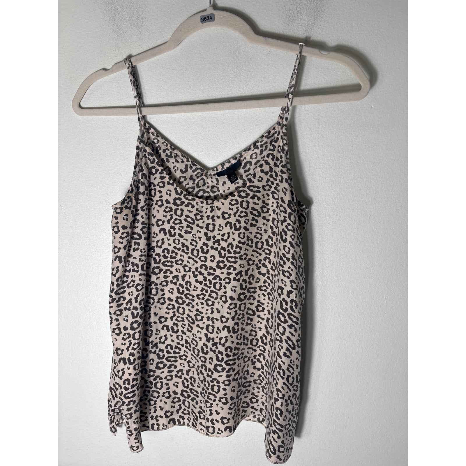 ATM Off White Animal Print Pull On Silk JoggerS and Cami Set z S/P