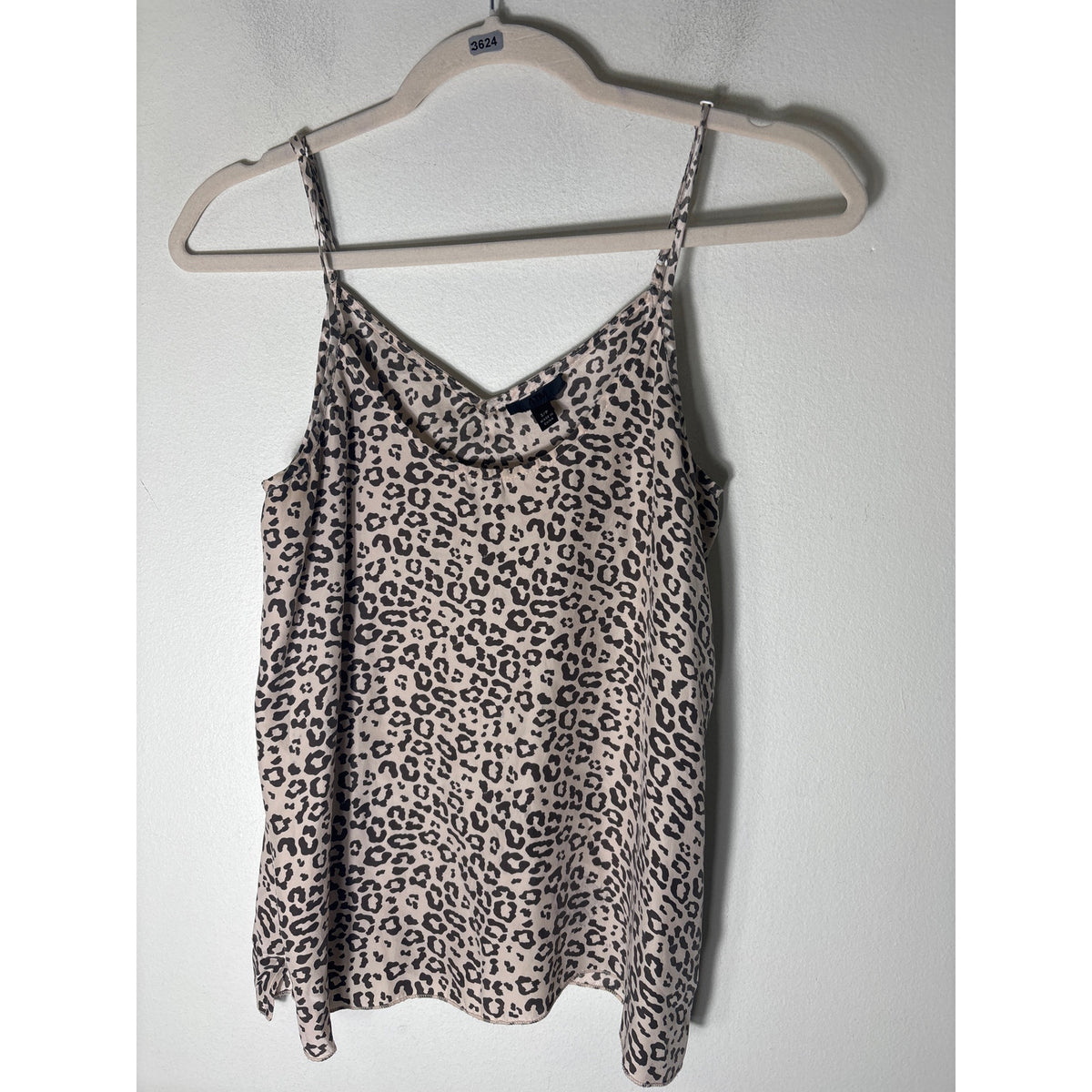 ATM Off White Animal Print Pull On Silk JoggerS and Cami Set z S/P
