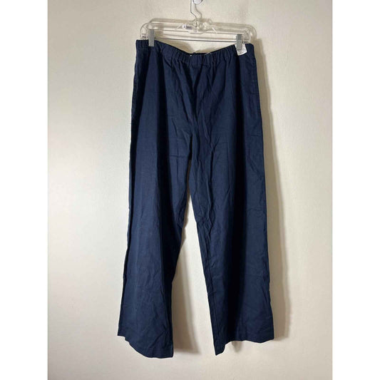 NWT Vince Navy Drawstring Loose Fit Pants Sz L