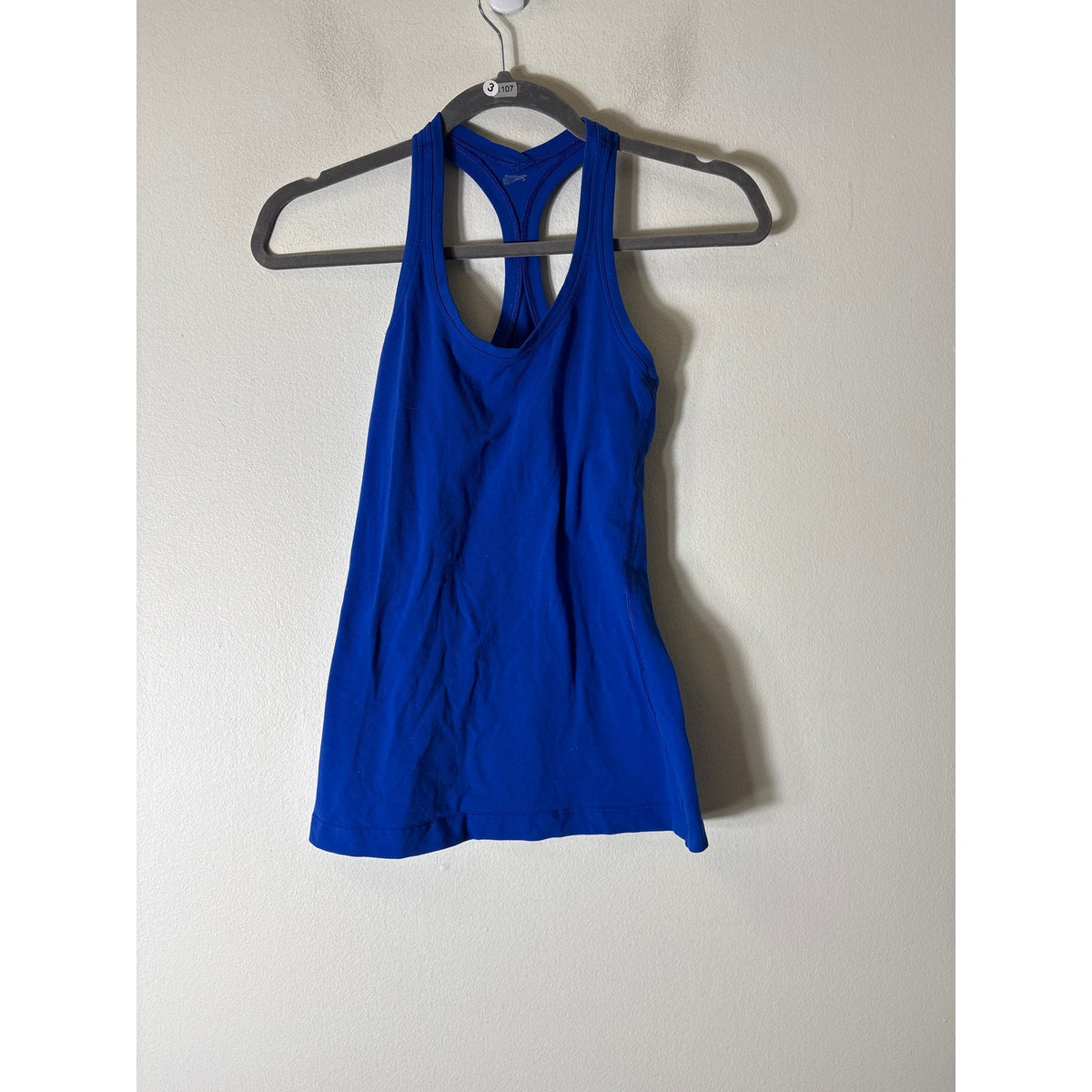 Lululemon Electric Blue Racerback Athletic Tank Sz 2