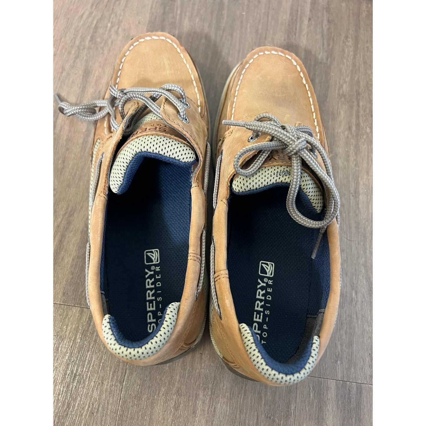 Boy's Sperry Lanyard Top Siders Sz 6