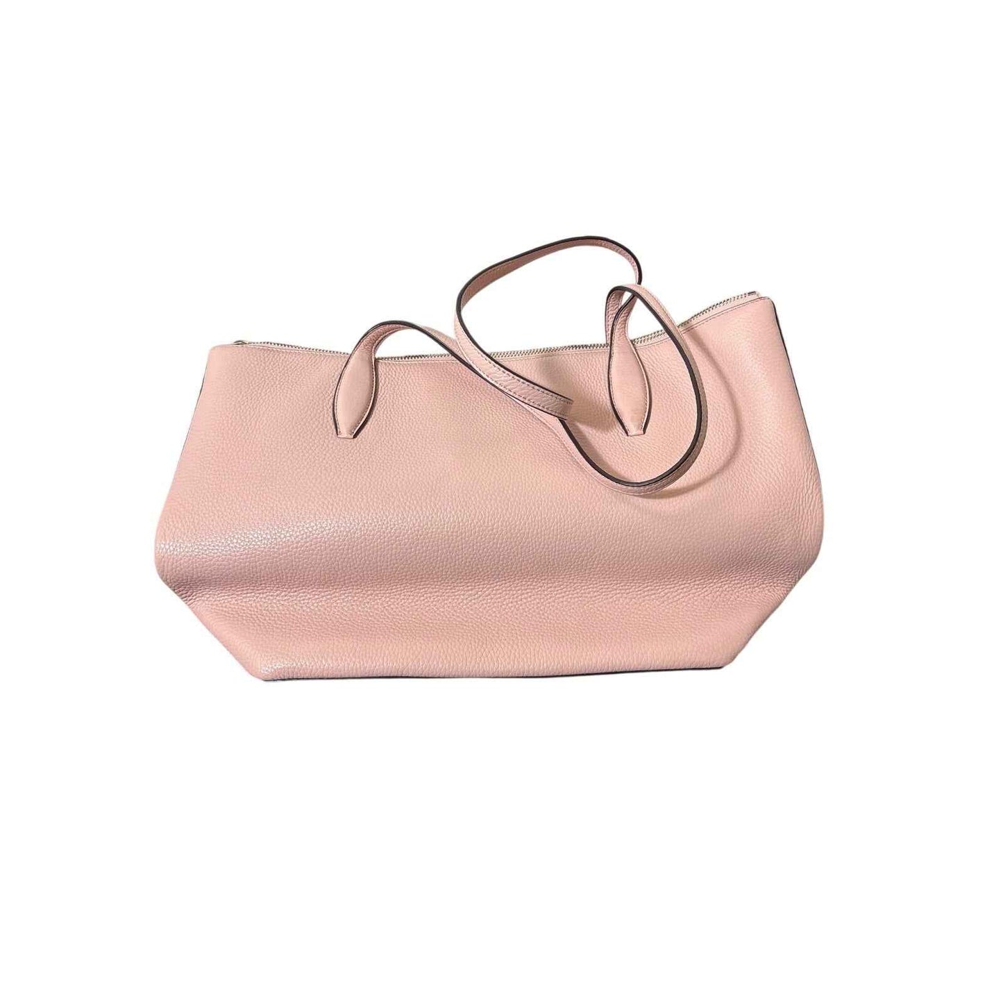 Kate Spade Pink Pebbled Leather Shoulder Bag 16.5"x 11"