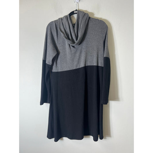 Karen Kane Sweater Dress. Black/Grey Size Large.