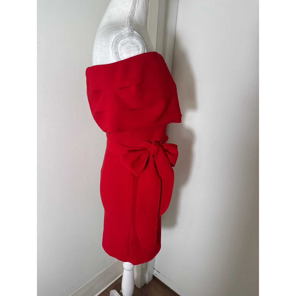 Bec + Bridge Red Strapless Mini Dress Sz 6