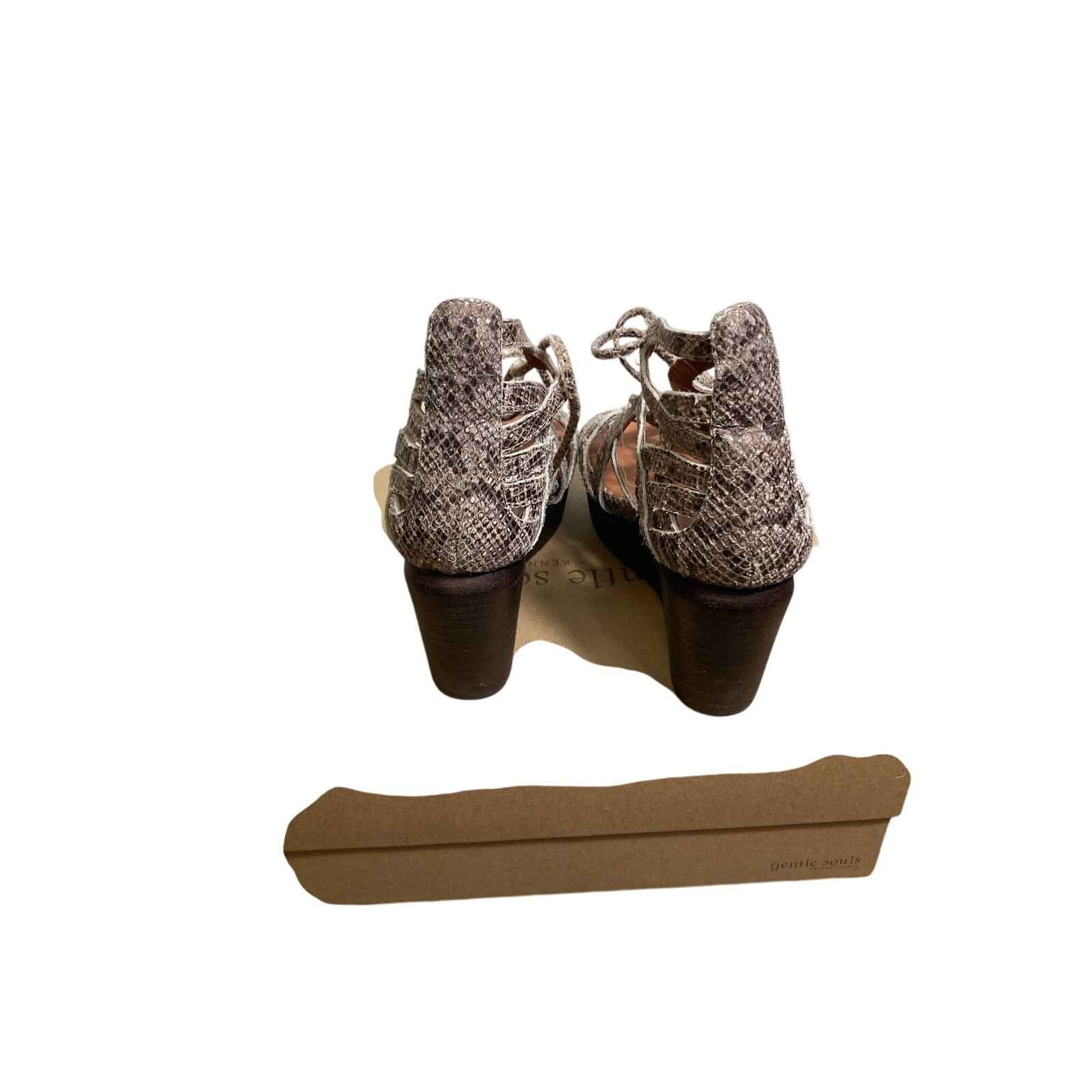 NIB Gentle Souls Rose Gold Joy Sandal sz 7