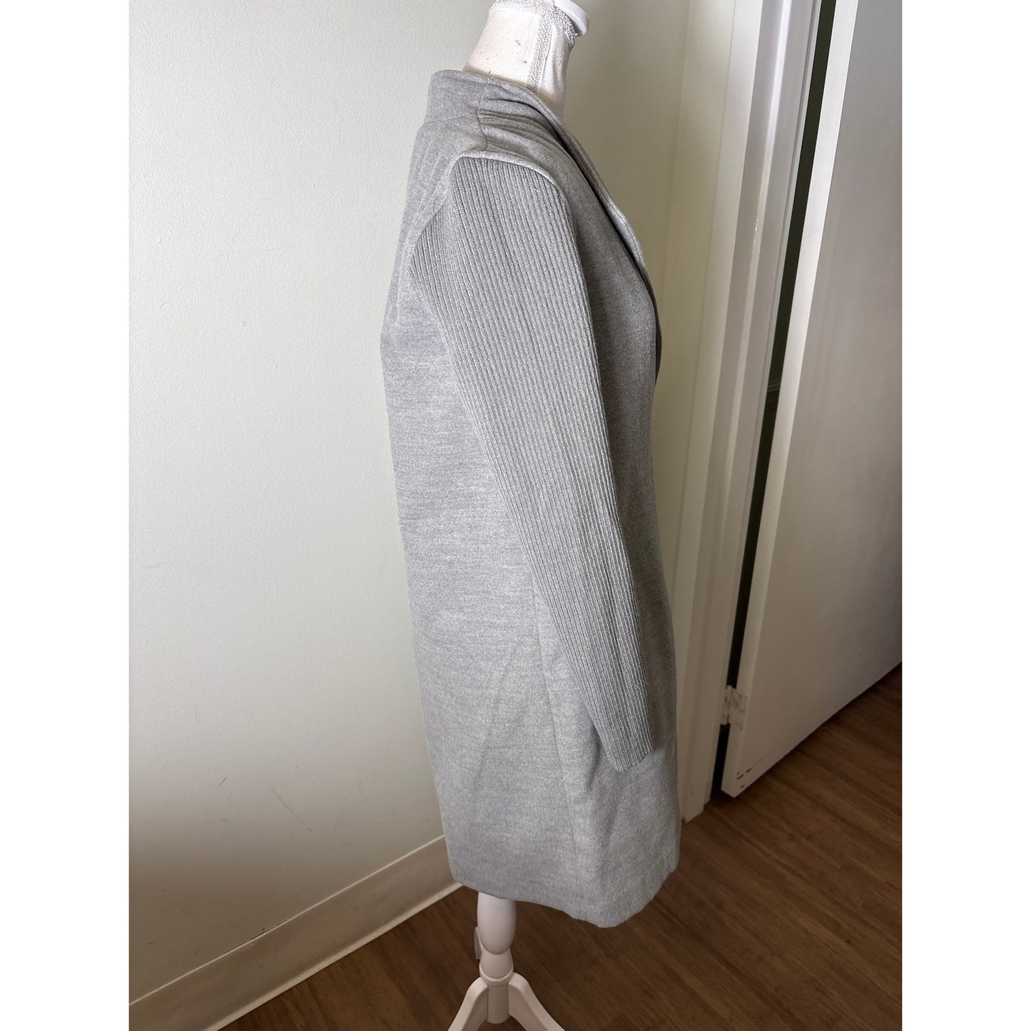 Kenneth Cole Heather Gray Coat Sz M
