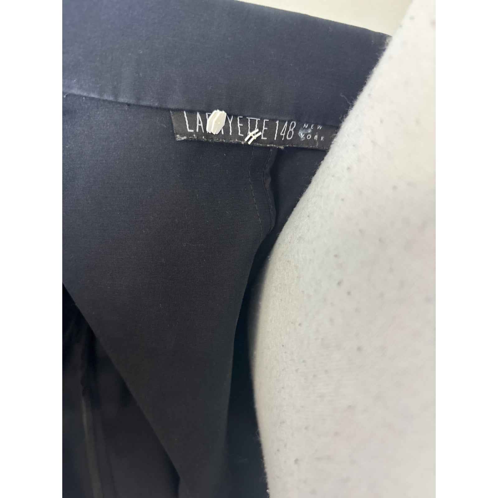 Lafayette 148 Black Long Sleeve Fitted Blazer Sz S