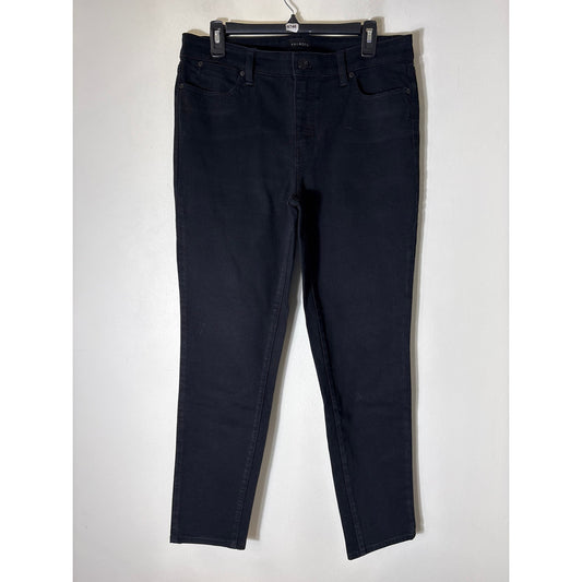 Talbots Black Slim Ankle Jean Sz 10