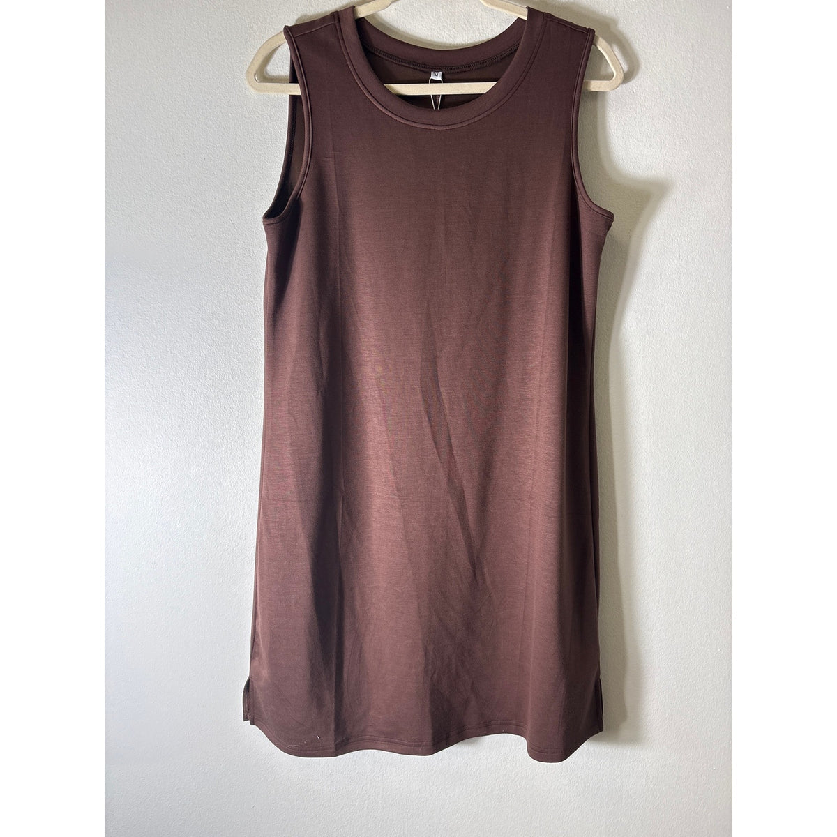 NWT Anrabess Brown Shift Tee Dress Sz M