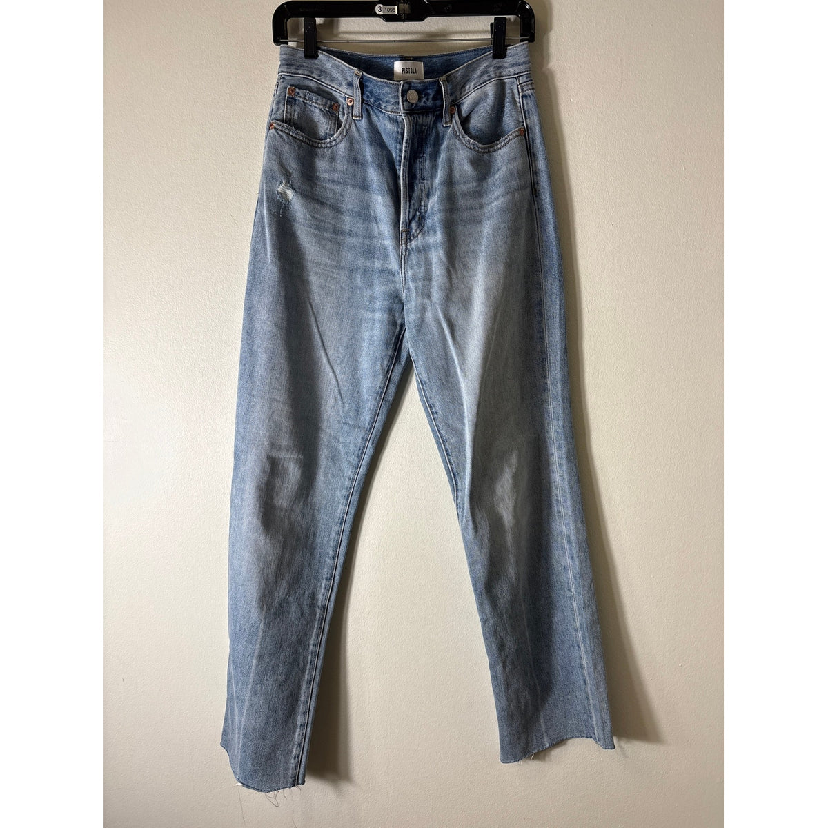 Pistola Savvy Relaxed Fit Button Fly Denim Sz 27