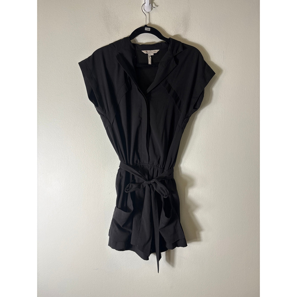 BCBG Black Romper Sz S