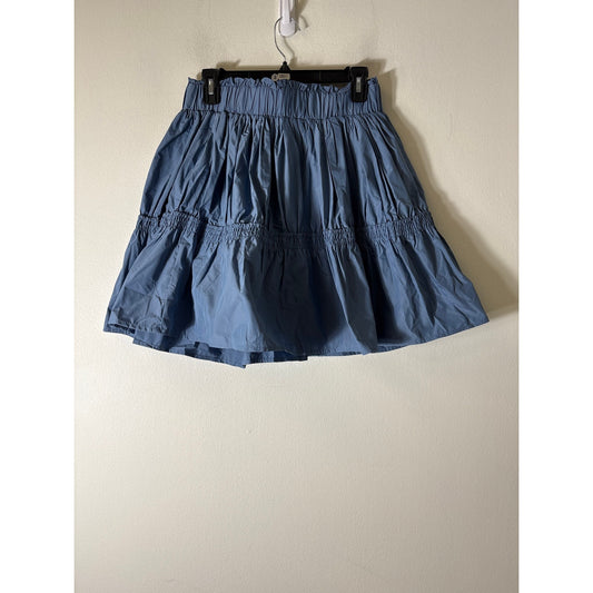 NWT Buru Blue Everyday Mini Skirt Sz L