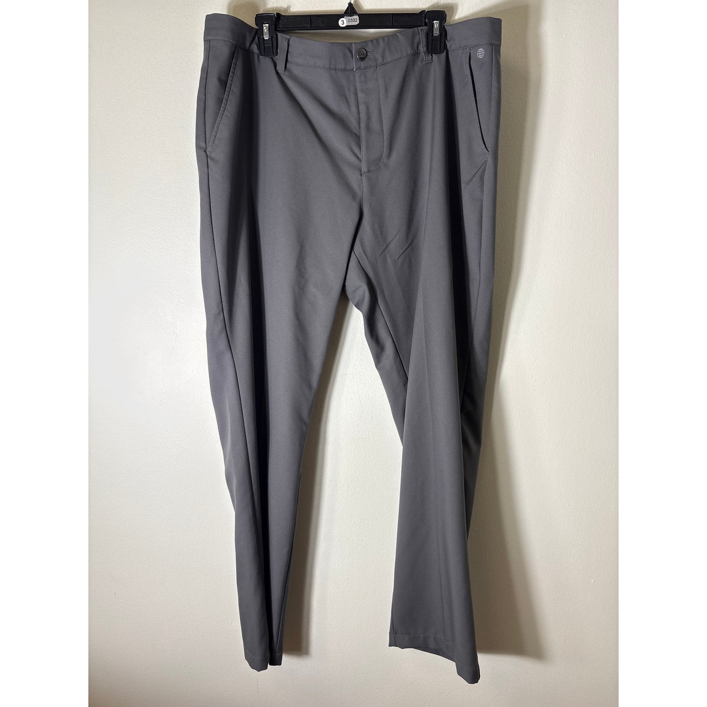 Mens Adidas Dark Gray Golf Pants Sz 40/32