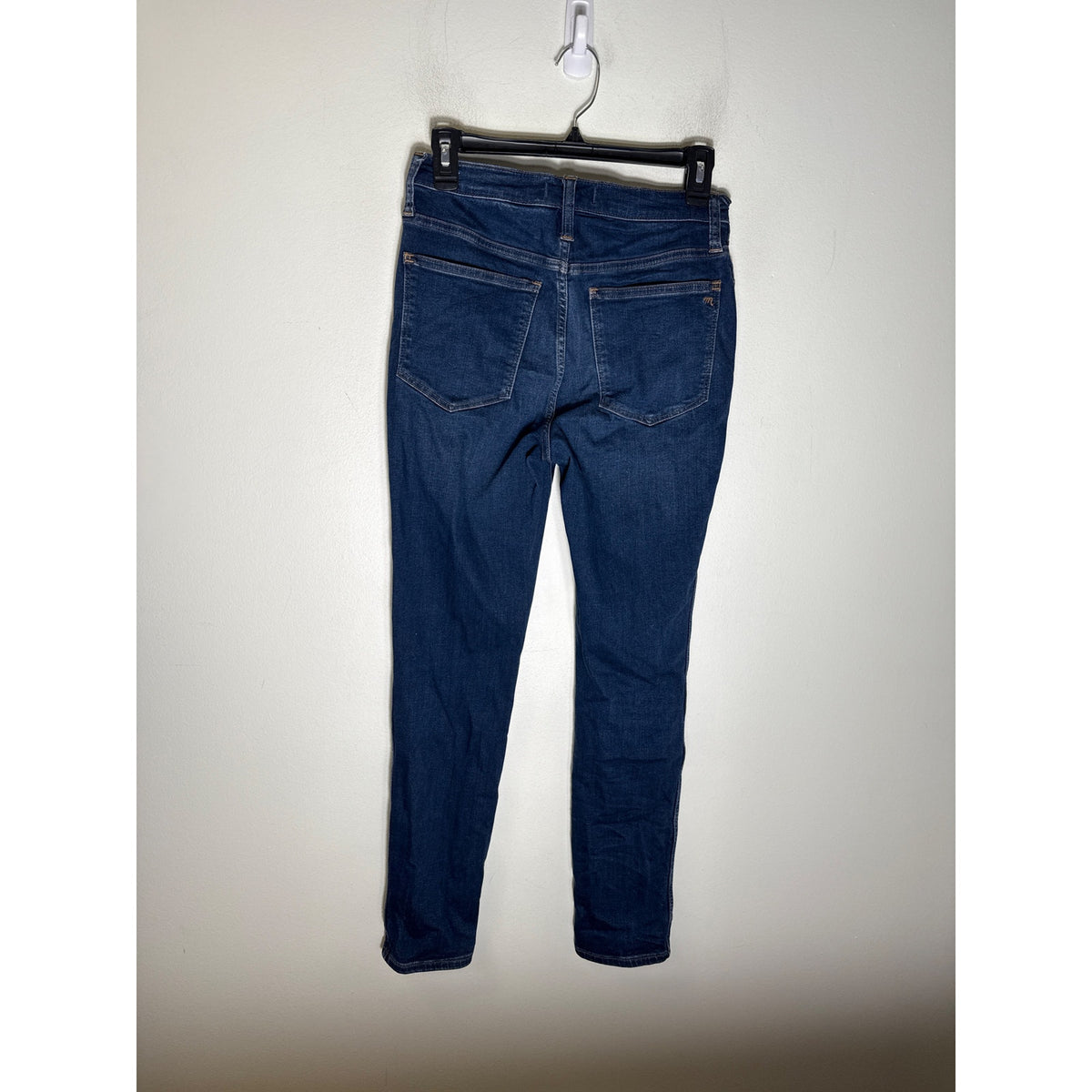 Madewell Medium Wash 10" High Rise Skinny Blue Jeans Sz 27