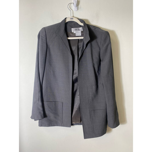 Carlisle Gray Blazer Sz 6