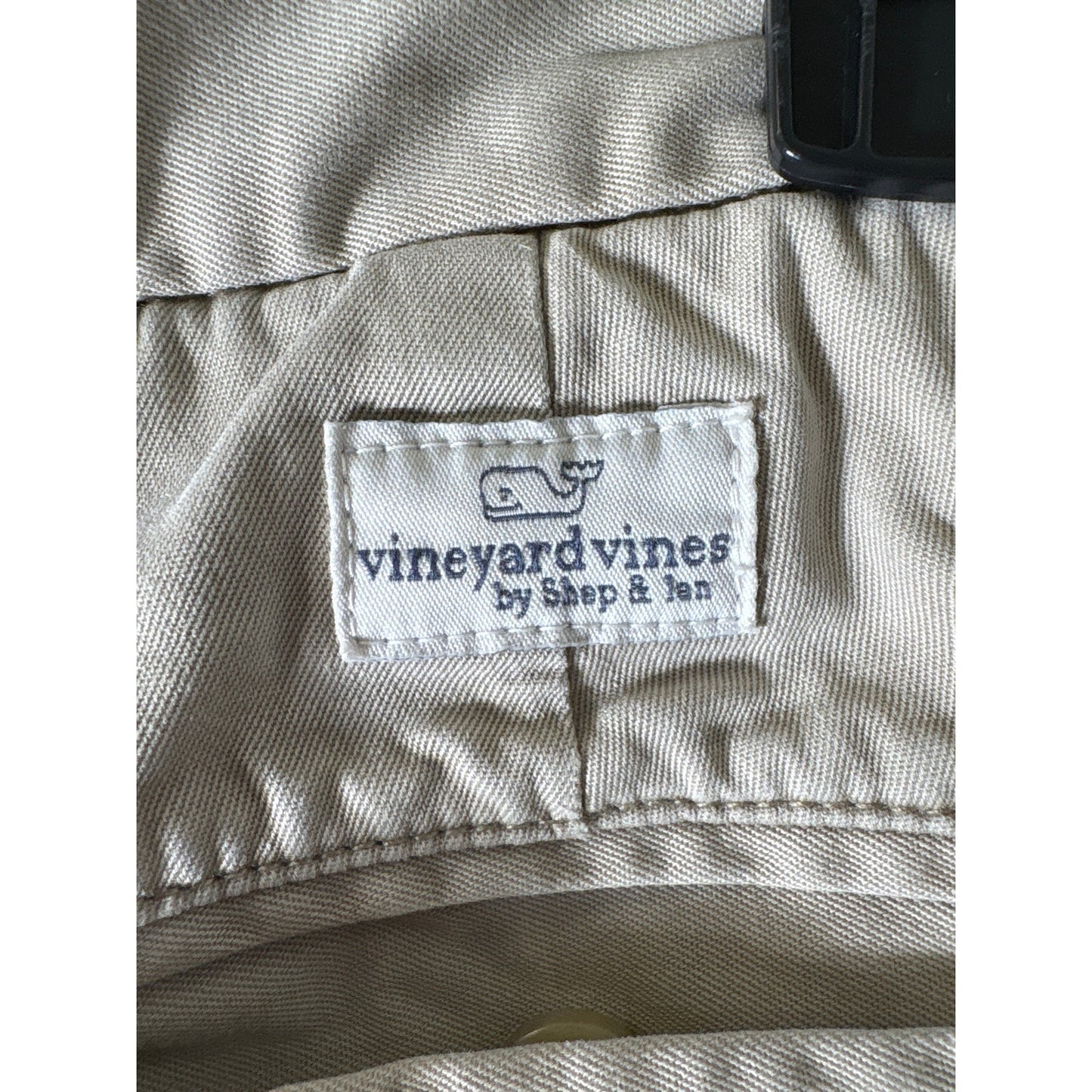 Mens Vineyard Vines Khaki Cotton Flat Front Shorts Sz 42