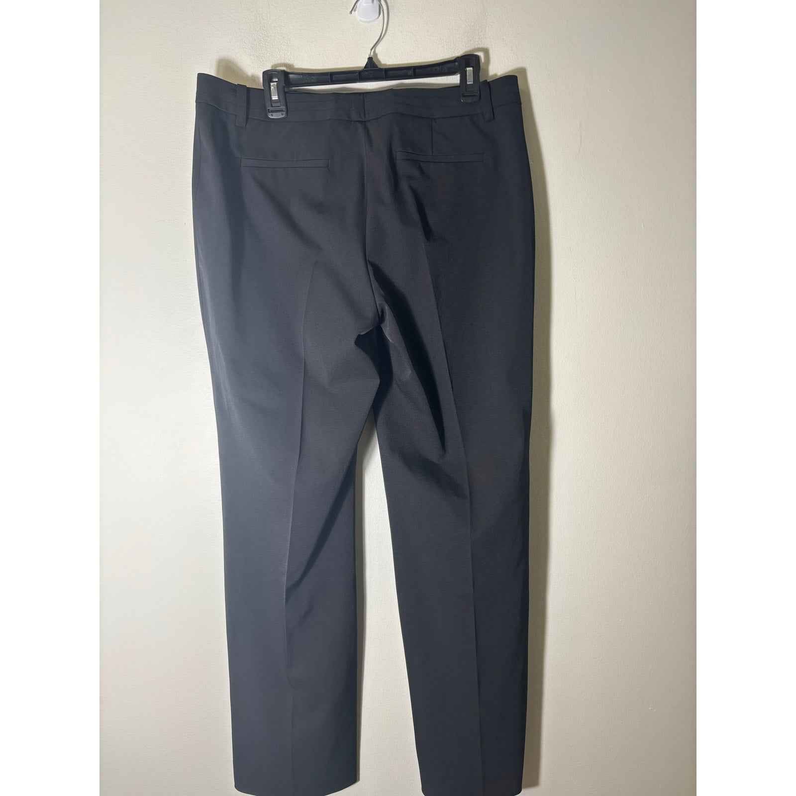 NWT Etcetera Black Straight Leg Ankle Dress Pants Sz 14