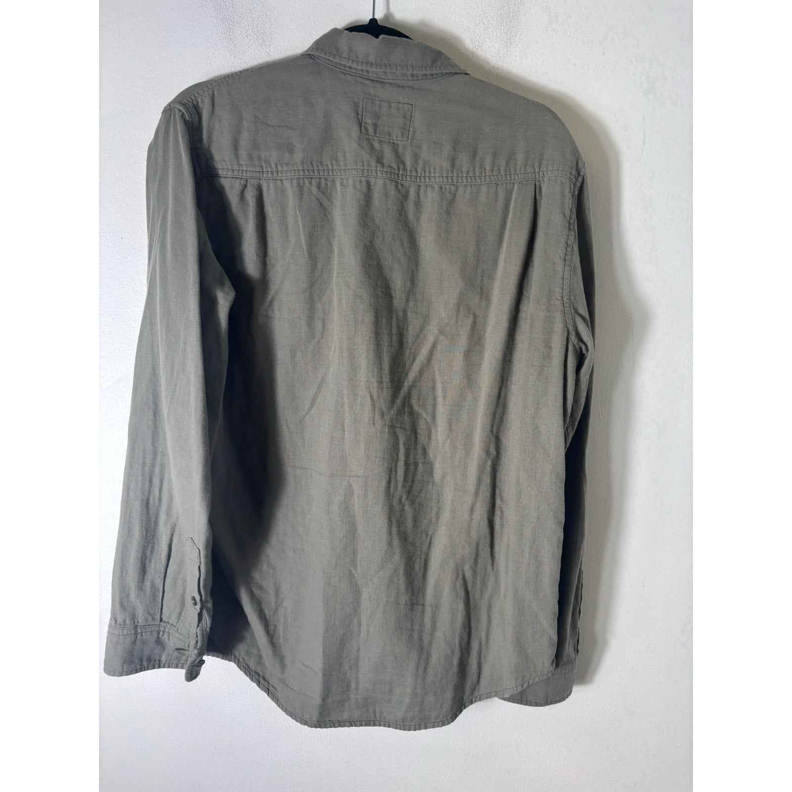 Rails Olive Green Soft Cotton Button Up Shirt Sz SM