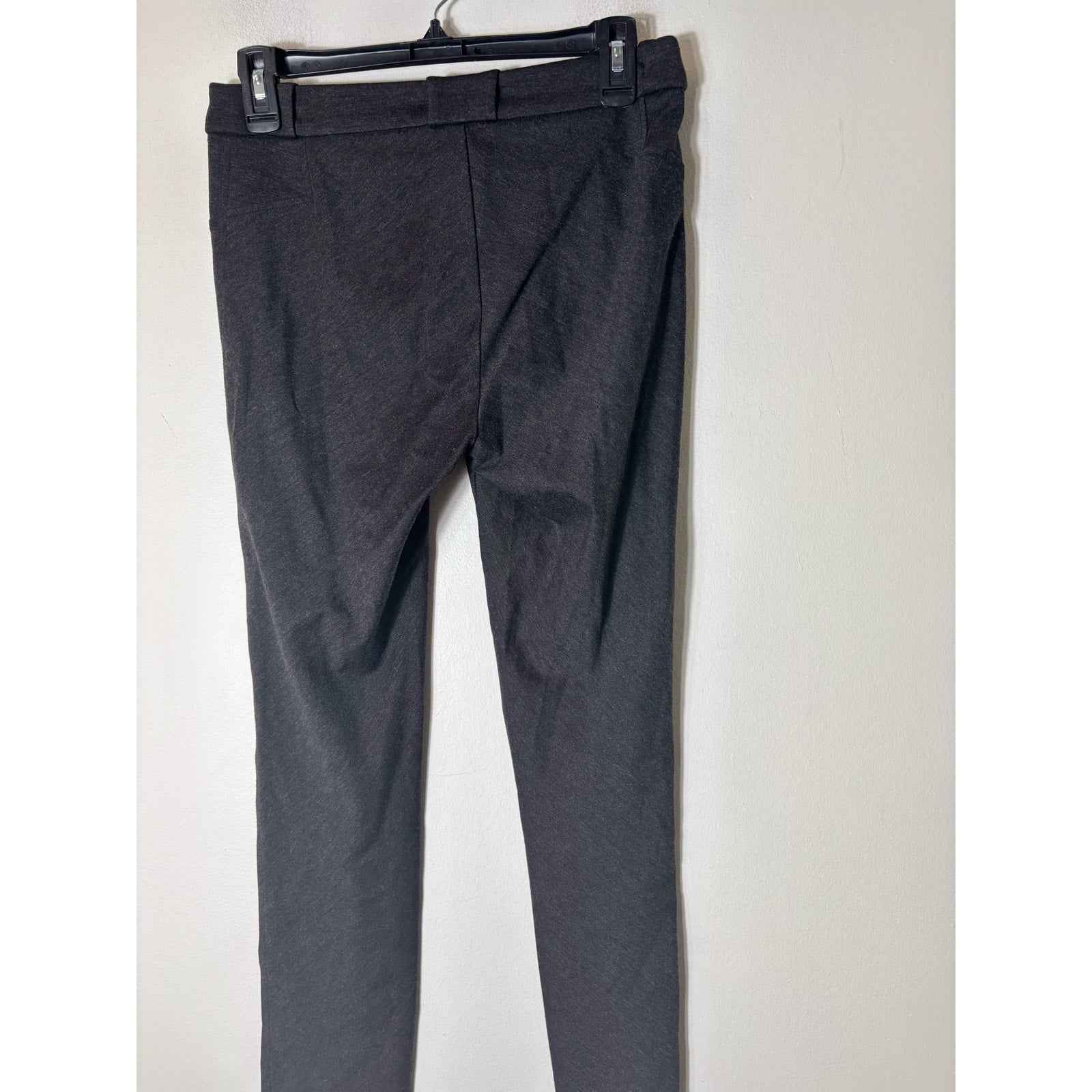 Theory Black Straight Leg Ankle Pants Sz S