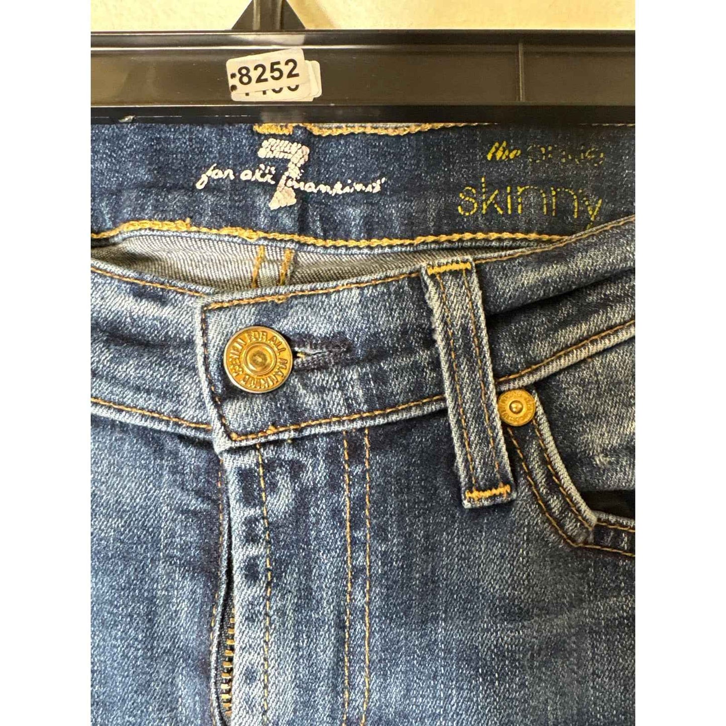 Seven For All Mankind The Ankle SKinny Sz 28