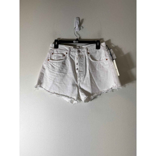 NWT Citizens of Humanity White "Marlow"  Off Shorts Sz 28
