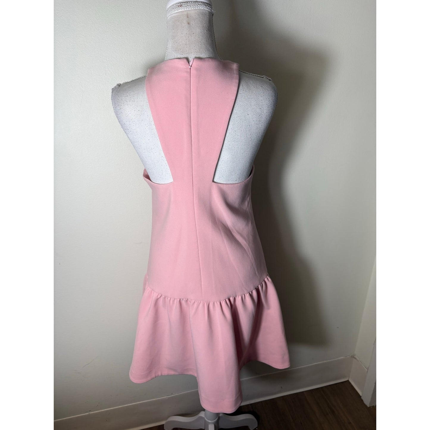 Likely Classic Pink Sleeveless Knee Length Drop Waist Dress Sz 4