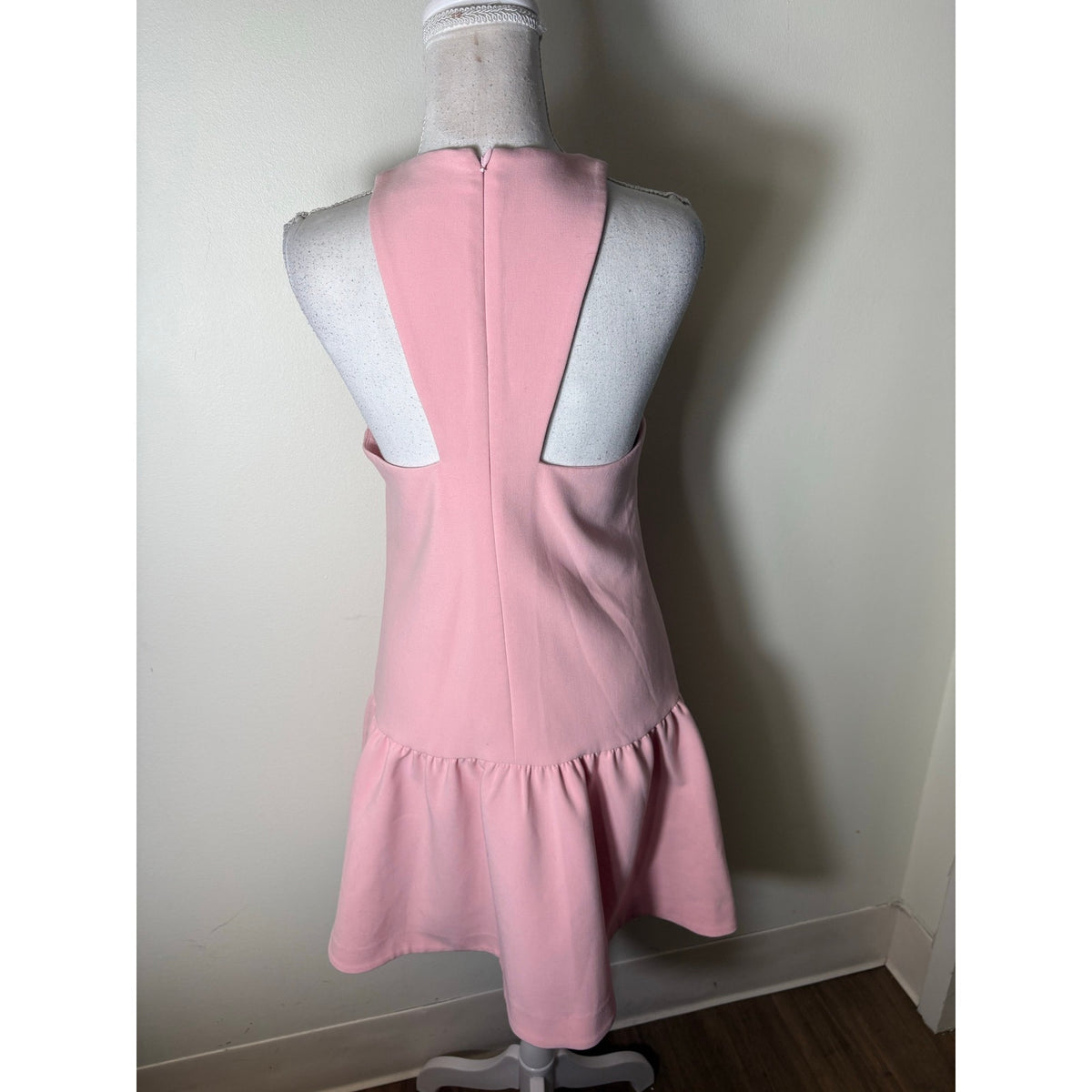 Likely Classic Pink Sleeveless Knee Length Drop Waist Dress Sz 4