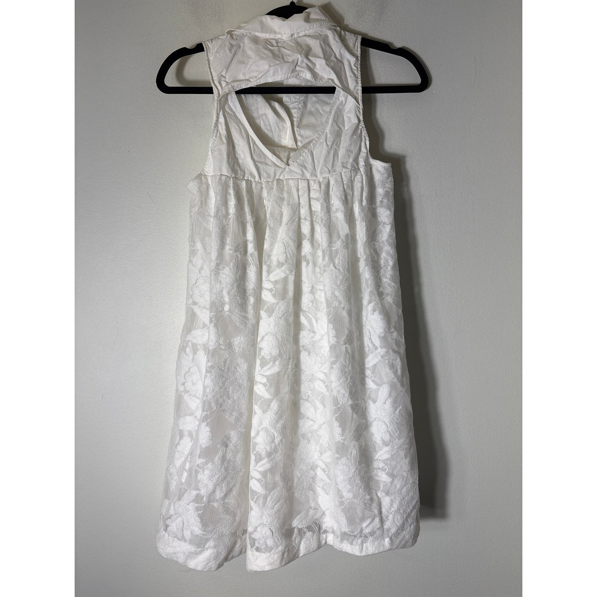 HD in Paris White Sleeveless Mini Dress Sz XS