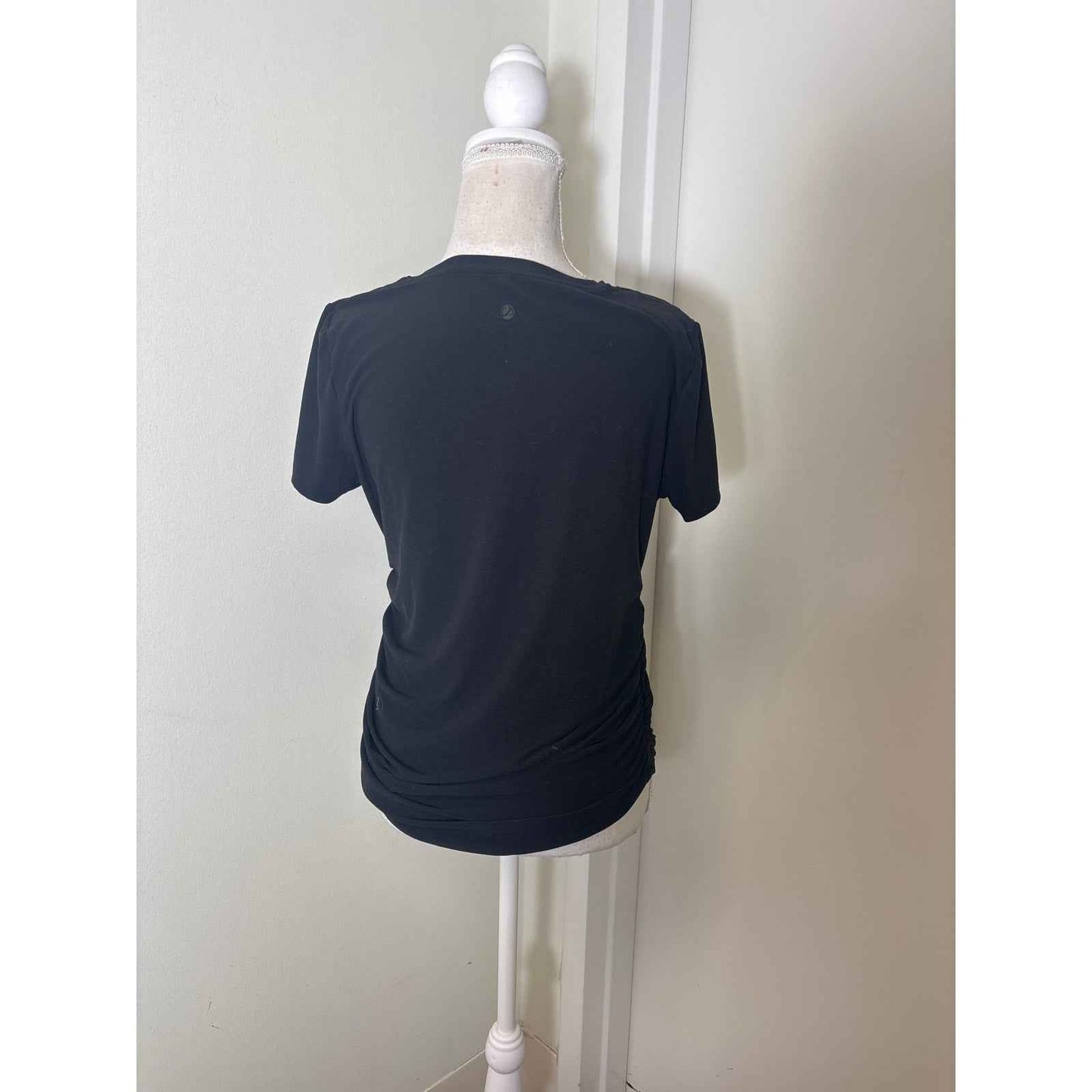 Crz Yoga Black Maternity Tee Sz One Size
