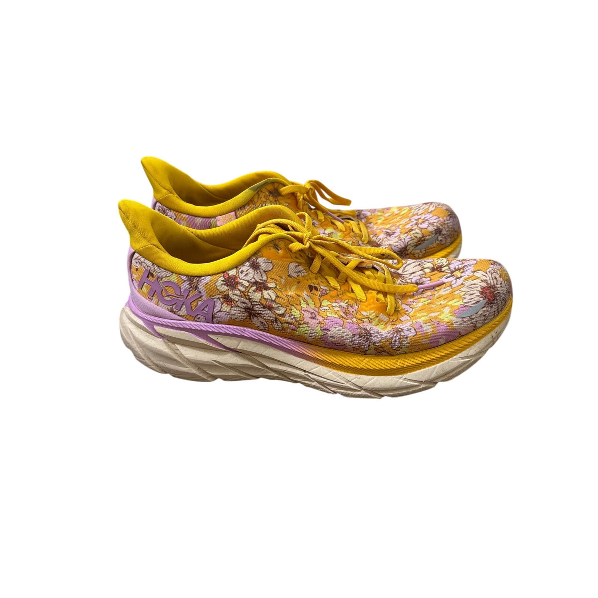 Hoka/Free People Floral Tennis Shoes Sz 10