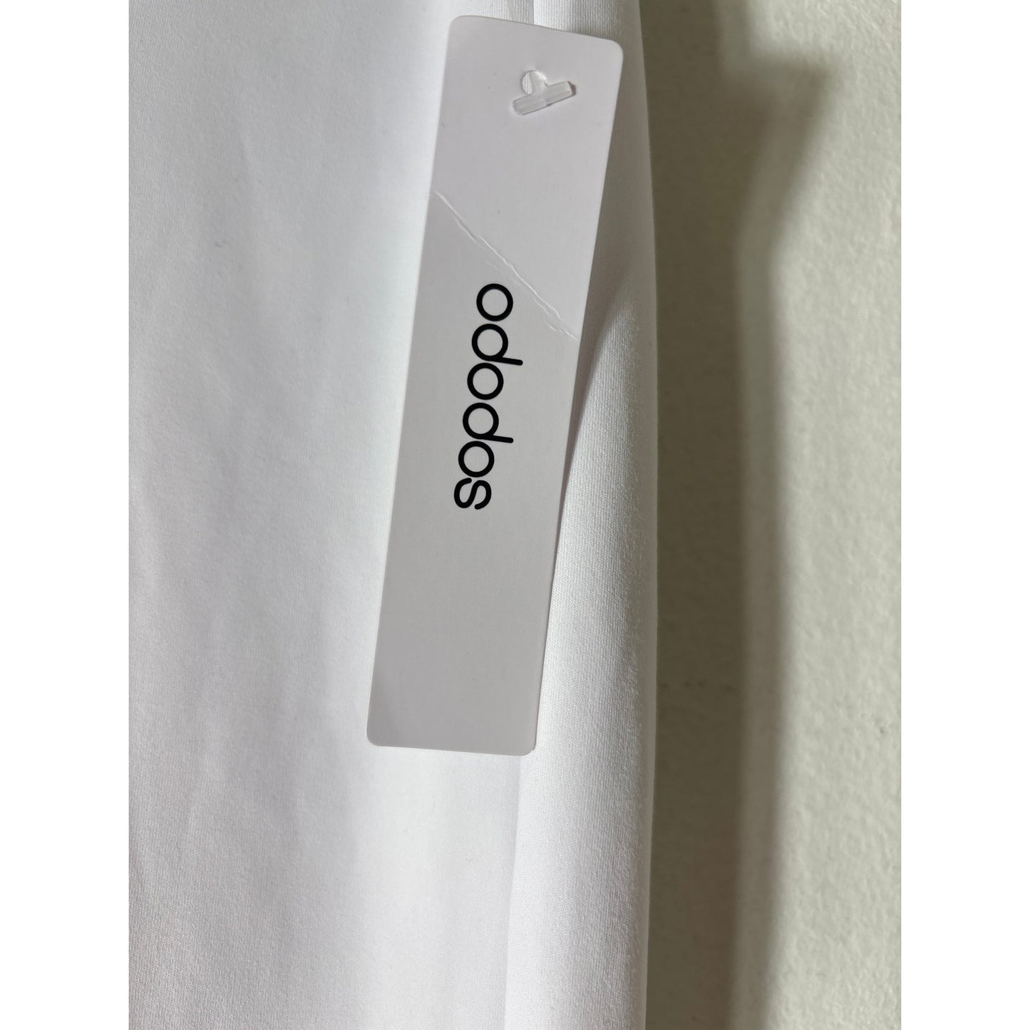 NWT Ododos White Bootcut Leggings Sz M