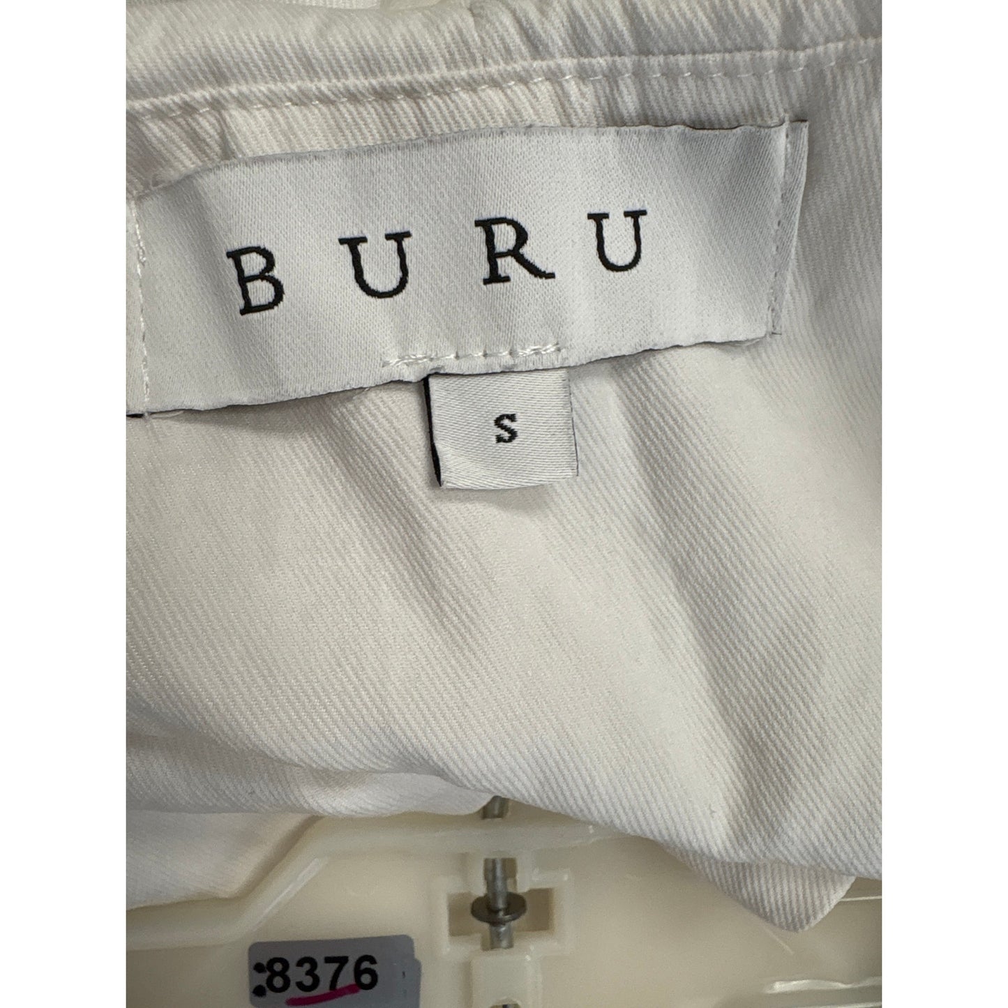 Buru White Short and Top Set Sz S
